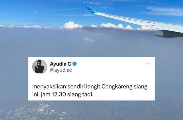 Ayudia Bing Slamet soroti polusi Jakarta [Instagram/@kuyentertainment]
