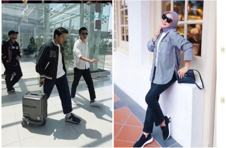 Thariq Halilintar dan Syahrini (kolase Instagram)