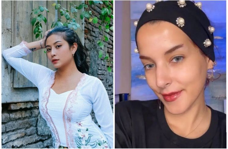 Awkarin dan Tasya Farasya (kolase Instagram)