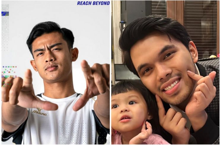 Pratama Arhan dan Thariq Halilintar (kolase Instagram)