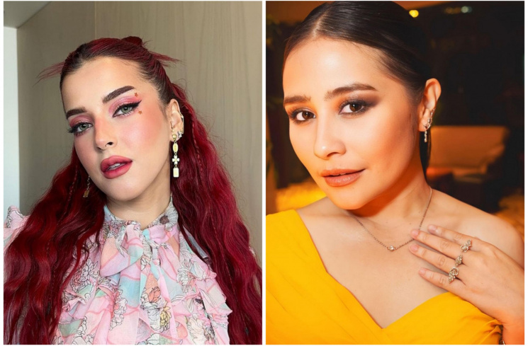 Tasya Farasya dan Prilly Latuconsina (kolase Instagram)