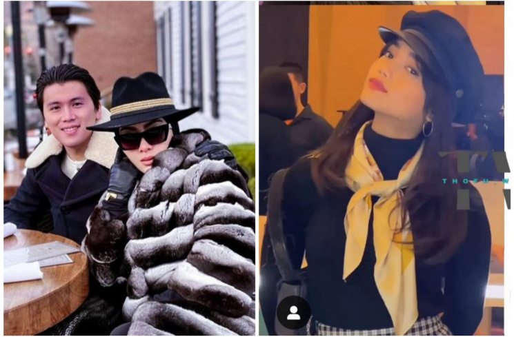 Syahrini dan Fuji (kolase Instagram)
