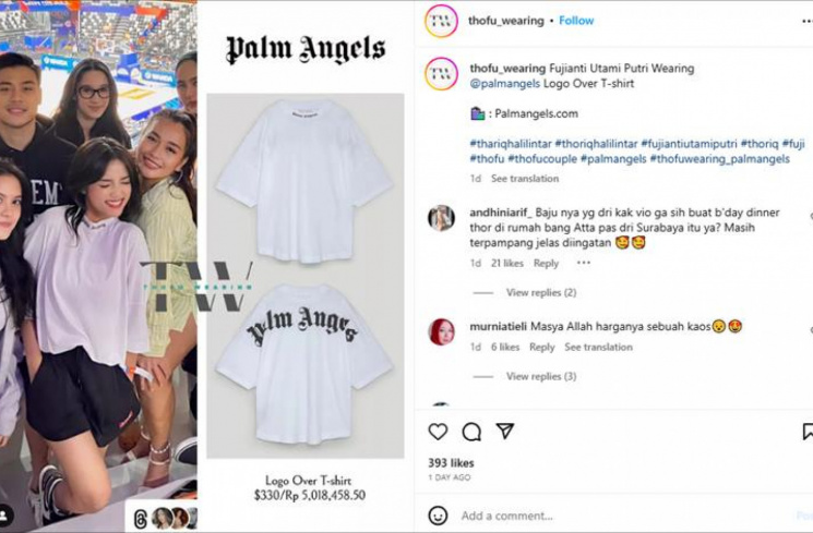 Harga kaos oblong Fuji [Instagram/@thofu_wearing]