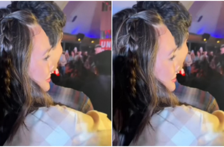 Luna Maya rangkul Maxime Bouttier di depan umum [Instagram @lambe_danu]