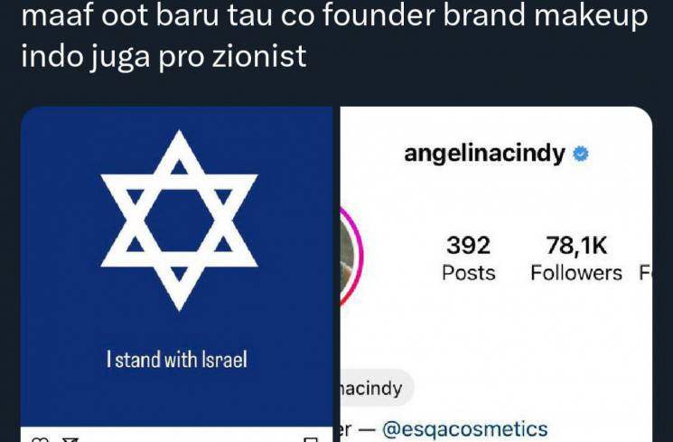 Angelina Cindy [Tangkapan layar]