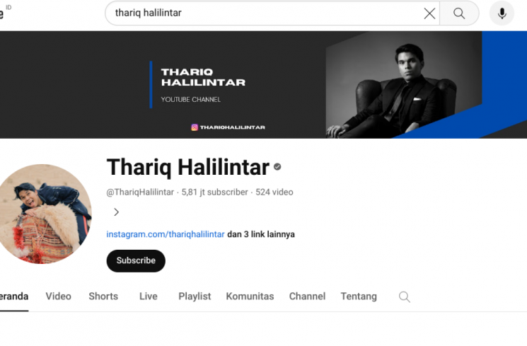 Sumber kekayaan Thariq Halilintar