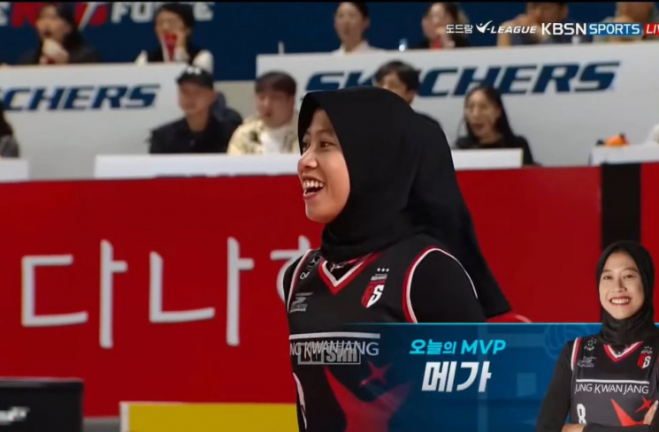 Megawati Hangestri Pertiwi bergabung dengan kelab bola voli Jung Kwan Jang Red Spark (Tangkapan layar video Twitter)