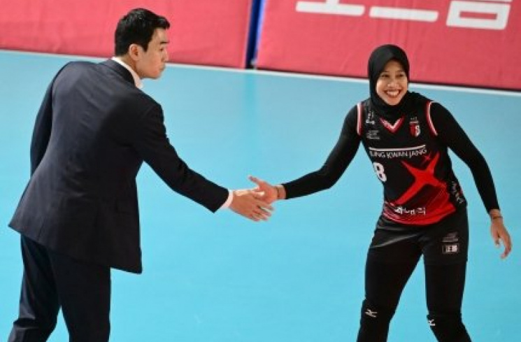Megawati Hangestri Pertiwi bergabung dengan kelab bola voli Jung Kwan Jang Red Spark [Tangkapan layar video Twitter]