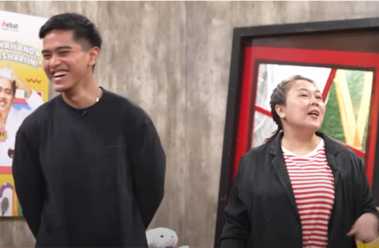 Kaesang dan Inaya Wahid. [Youtube.]