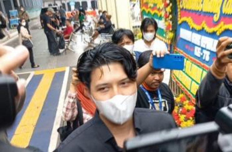 Aditya Zoni, adik Ammar Zoni di Pengadilan Negeri Jakarta Selatan [Matamata.com]