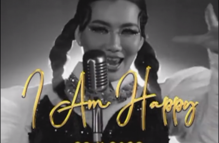 Reza Artamevia dalam video klip singel lagu terbarunya berjudul I Am Happy. (tangkapan layar/TikTok).