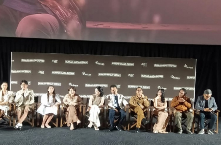 Gala premier film Rumah Masa Depan Cinepolis Senayan Park, pada hari Sabtu, 2 Desember 2023. [Max Pictures]