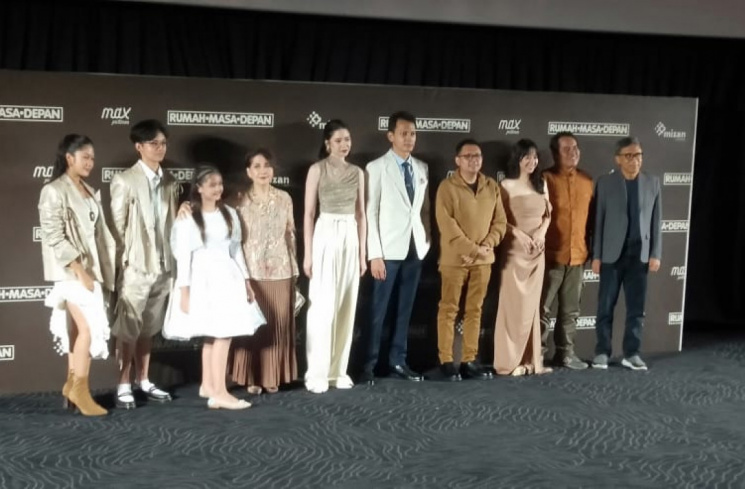 Gala premier film Rumah Masa Depan Cinepolis Senayan Park, pada hari Sabtu, 2 Desember 2023. [Max Pictures]