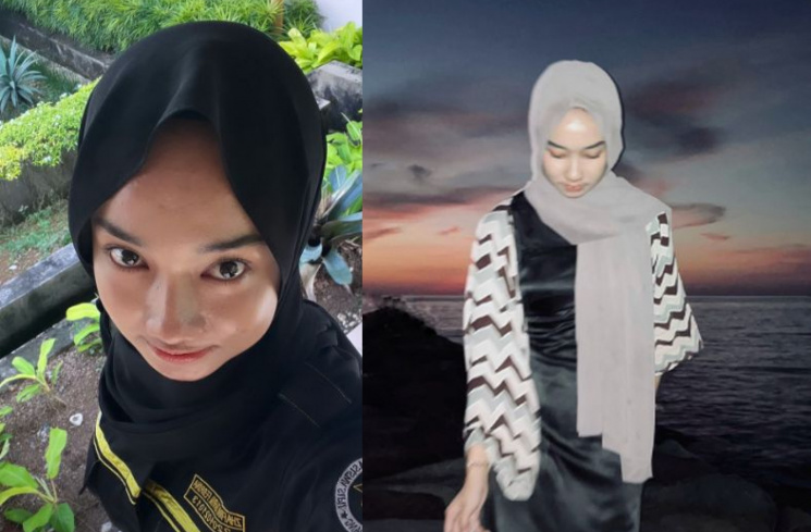 Zhafirah Zahrim Febrina (TikTok @tingkiyuff)