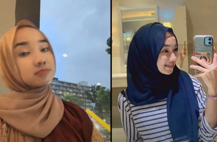 Zhafirah Zahrim Febrina [TikTok @tingkiyuff]
