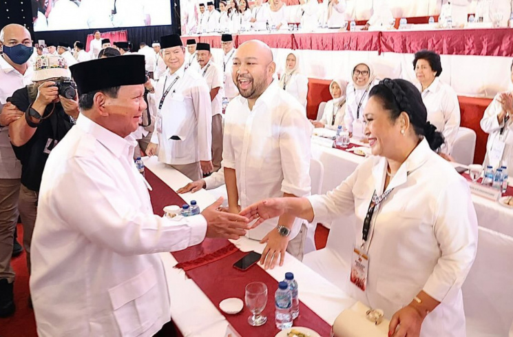 Prabowo dan Titiek Soeharto (Instagram)