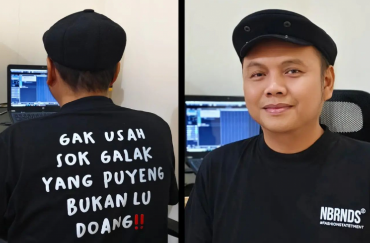 Irwan Batara bassist band Stinky [Instagram @irwanstinky]