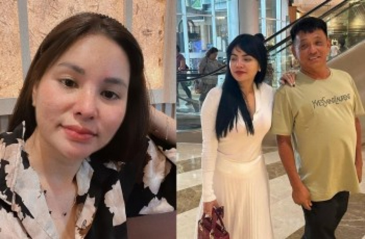 Kolase foto Ayu Soraya, Dinar Candy dan Ko Apex.