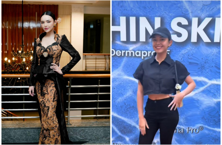Amanda Manopo ingin tampil langsing (Kolase instagram/@amandamanopo tiktok/@dermaprosf)