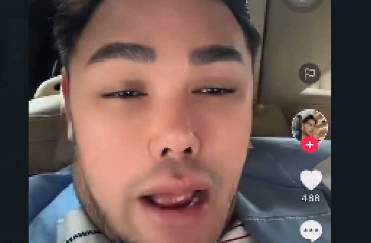 Ivan Gunawan murka saat disindir netizen karena tak kunjung pergi ke luar negeri. (tangkapan layar/TikTok). [TikTok.]