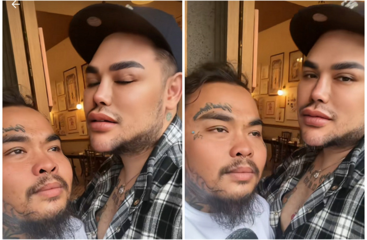 Ivan Gunawan dan Abdi MasterChef (Kolase Tiktok/@abdimasterchef)