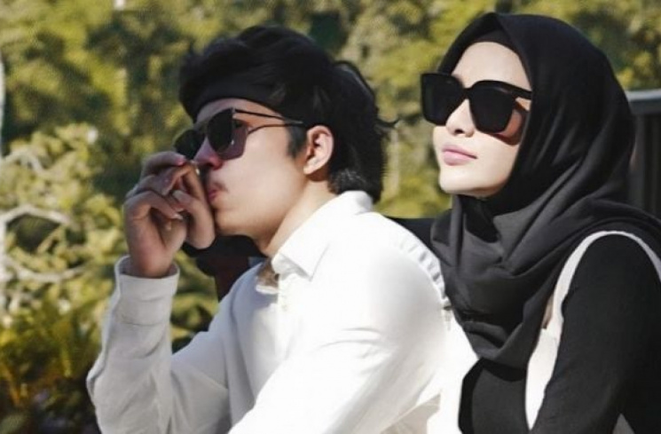 Atta Halilintara dan Aurel Hermansyah.