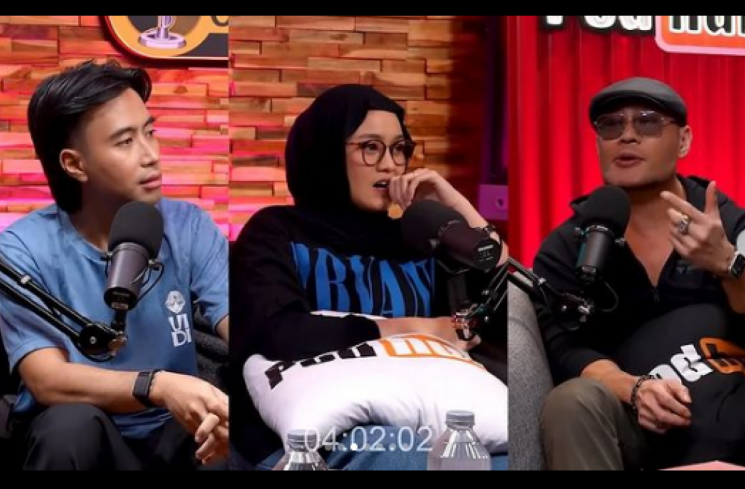 tangapan layar acara podhub (instagram)