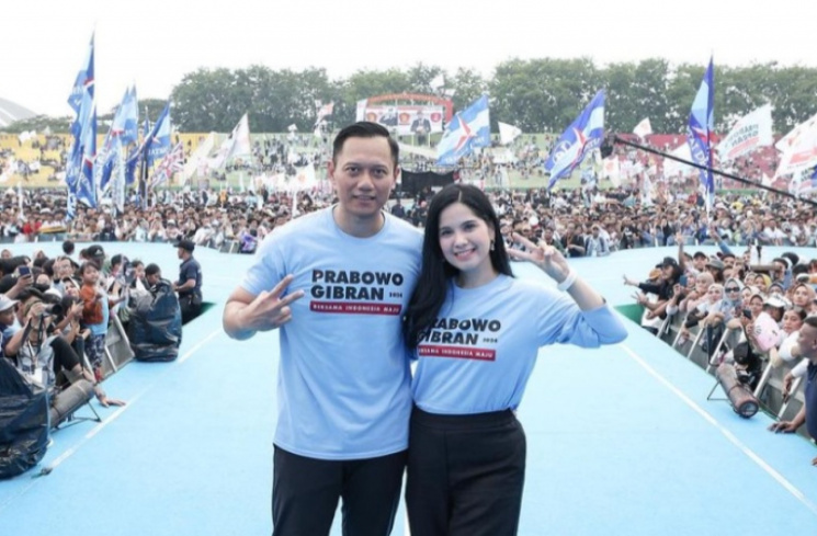 Annisa Pohan beri gombalan pada AHY (instagram @annisayudhoyono)