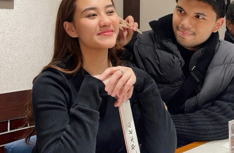 Momen Thariq bersama Aaliyah Massaid [Instagram/@thariqhalilintar]