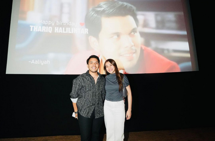 Thariq dan Aaliyah. [Instagram/@thariqhalilintar]