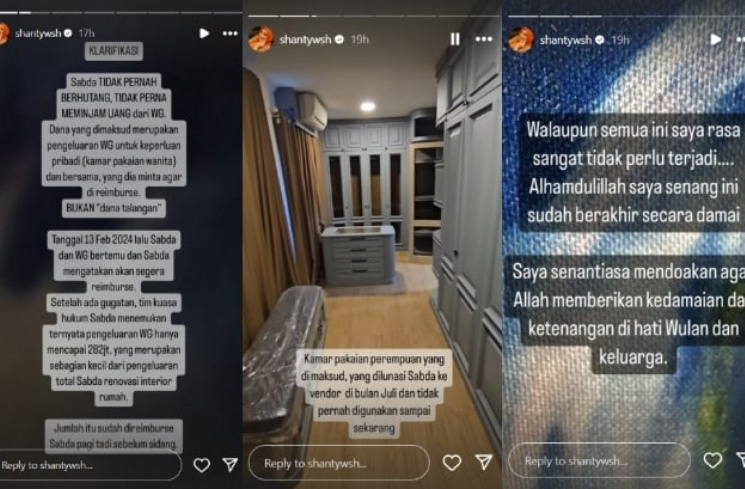 Klarifikasi ibu dari Sabda Ahessa, Shanty Whidiyanti. [Instagram]