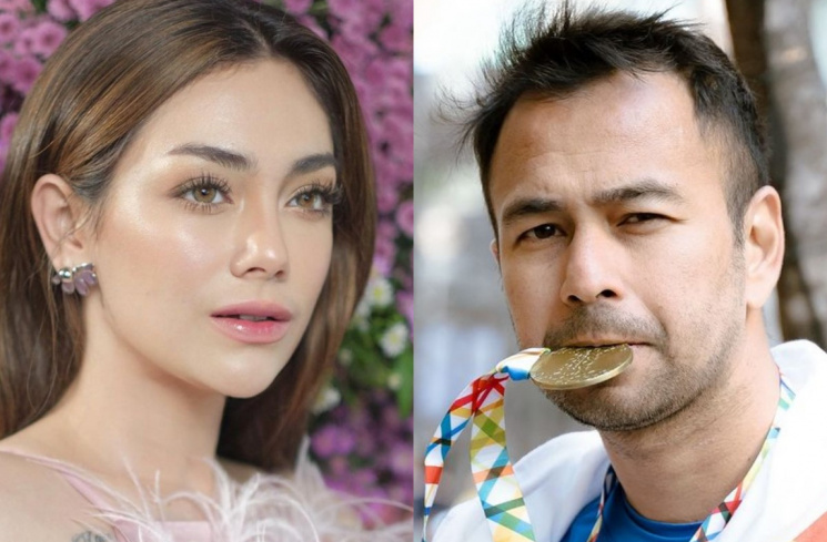 Raffi Ahmad pendam rasa dengan Celine Evangelista [(Instagram/@celine_evangelista, Instagram/@raffinagita17)]