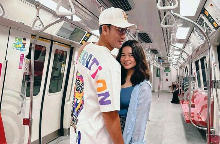 Denny Sumargo bersama sang istri, Olivia Sumargo [Instagram/@sumargodenny]