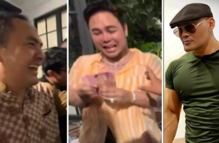 Kolase foto Saipul Jamil, Ivan Gunawan dan Deddy Corbuzier [Akun X/@ayambberkah/Instagram/@mastercorbuzier]