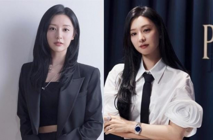 Kim Ji Won berpromosi untuk brand BVLGARI dan PIAGET [Instagram/@geewonii]
