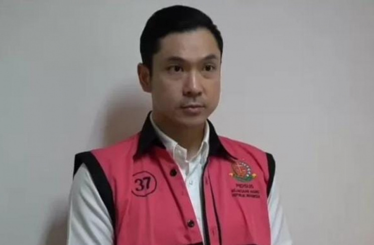 Harvey Moeis saat ditetapkan sebagai tersangka kasus korupsi Timah [Kejaksaan Agung]