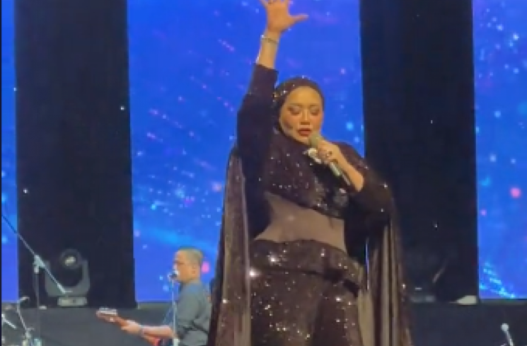 Reza Artamevia banjir sindiran usai gelar konser. (tangkapan layar/TikTok)