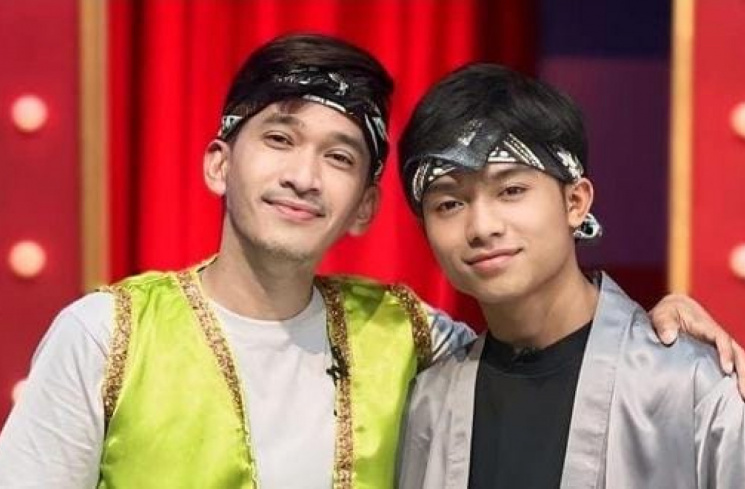 Ruben Onsu bersama Betrand Peto [Instagram/@ruben_onsu]