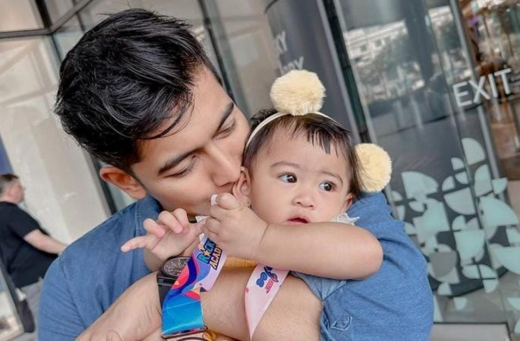 Teuku Ryan bersama Moana [Instagram/@teukuryantr]