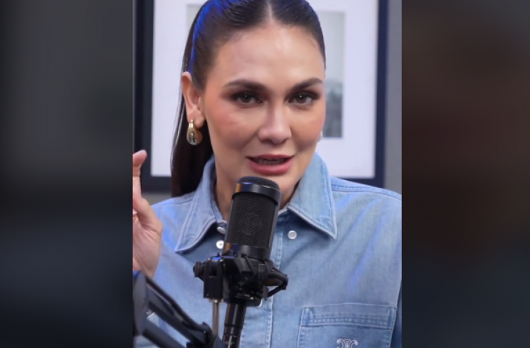Luna Maya. (tangkapan layar/ist)
