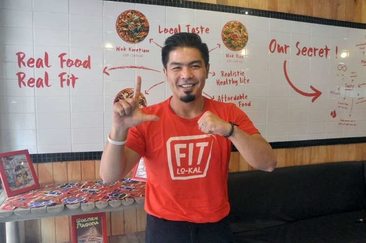 Bams eks Samsons membuka restoran sehat bernama  Fit Lo-Kal. (istimewa)