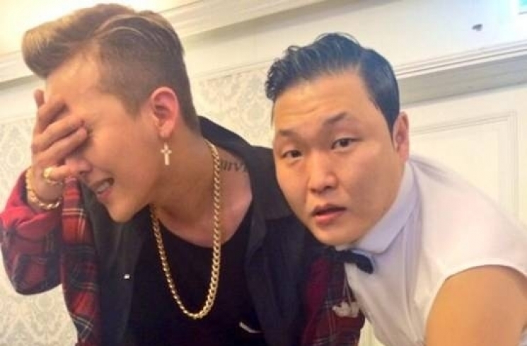 G Dragon dan Psy / Allkpop