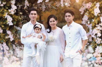 Potret Kedekatan Putra Venna Melinda dengan Vania Athabina