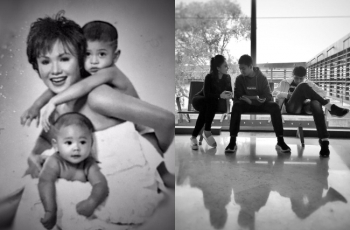 Bak Dikawal 2 Bodyguard, 4 Momen Quality Time Yuni Shara dengan Putra-putra Gantengnya