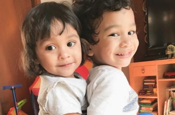 Potret Kekompakan Adam dan Hawa, Anak-anak Shireen Sungkar