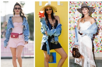 Style Denim ala Selebriti Hollywood di Festival Choacella 2018