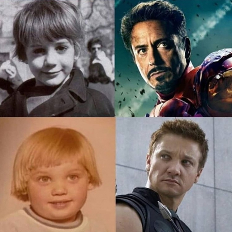 Robert Downey, Jr. dan Jeremy Renner 