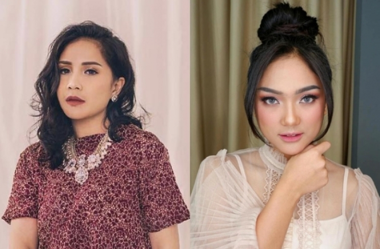 Nagita Slavina dan Marion Jola