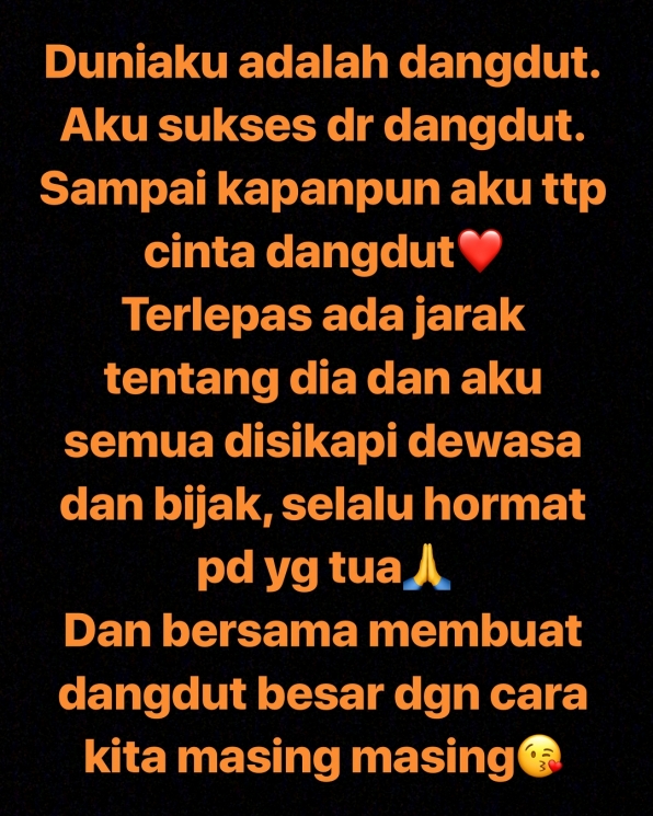Tulisan Inul Daratista