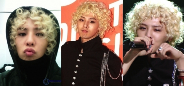 G Dragon Rambut Mie